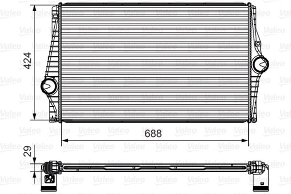 Intercooler Valeo 818280
