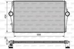 Intercooler Valeo 818283