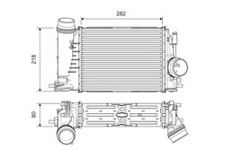 Intercooler Valeo 818316