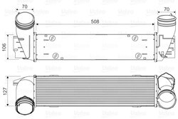INTERCOOLER VALEO 818342 - Compatibil cu BMW