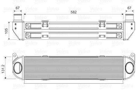 INTERCOOLER VALEO 818359 - Compatibil cu LAND ROVER