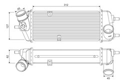 Intercooler Valeo 818383
