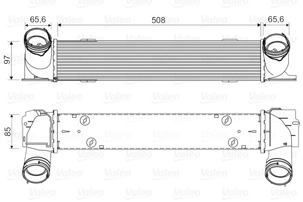 Intercooler Valeo 818553