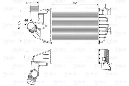 INTERCOOLER VALEO 818556 - Compatibil cu OPEL, VAUXHALL