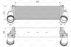 INTERCOOLER VALEO 818562 - Compatibil cu BMW