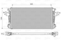 INTERCOOLER VALEO 818567 - Compatibil cu CHEVROLET, HOLDEN, OPEL, VAUXHALL