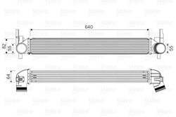 Intercooler Valeo 818574