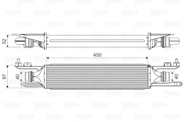 INTERCOOLER VALEO 818578 - Compatibil cu OPEL, VAUXHALL