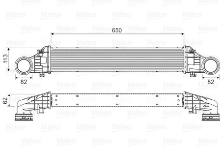Intercooler Valeo 818587