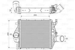 Intercooler Valeo 818590