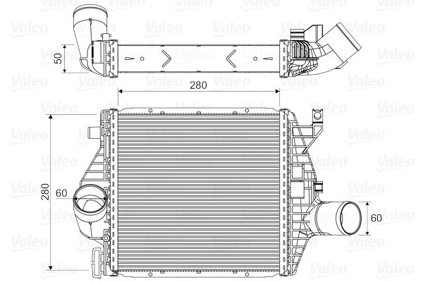 Intercooler Valeo 818590