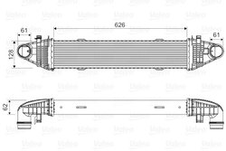 INTERCOOLER VALEO 818616 - Compatibil cu MERCEDES-BENZ, MERCEDES-BENZ (BBDC)