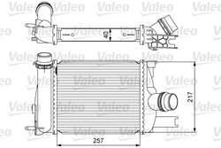 INTERCOOLER VALEO 818622 - Compatibil cu DACIA, RENAULT