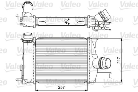 Intercooler Valeo 818622