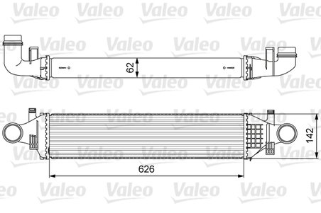 INTERCOOLER VALEO 818623 - Compatibil cu MERCEDES-BENZ, MERCEDES-BENZ (BBDC)