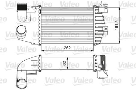 Intercooler Valeo 818627
