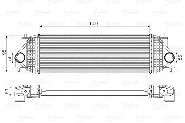 INTERCOOLER VALEO 818662 - Compatibil cu SUZUKI