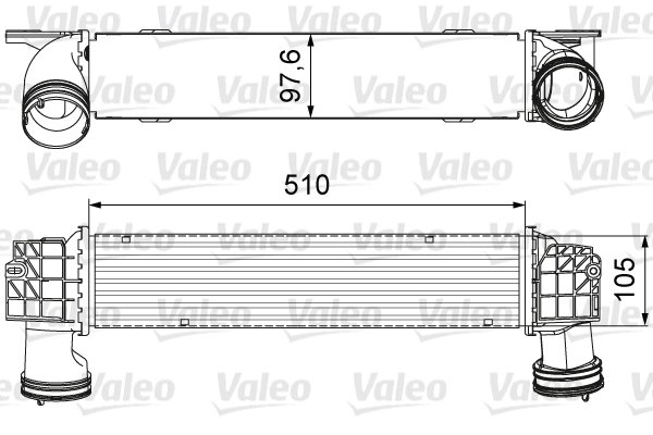 INTERCOOLER VALEO 818664 - Compatibil cu BMW