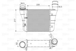 Intercooler Valeo 818669