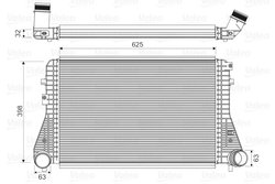 Intercooler Valeo 818674
