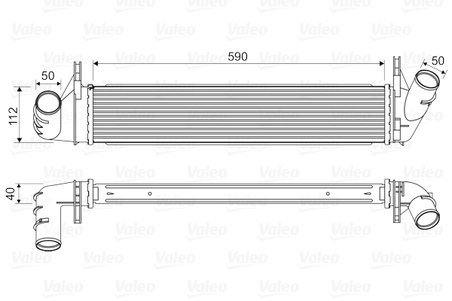 INTERCOOLER VALEO 818678 - Compatibil cu DACIA, RENAULT