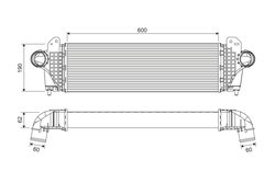 INTERCOOLER VALEO 818694 - Compatibil cu IVECO
