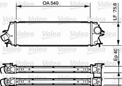 Intercooler Valeo 818771