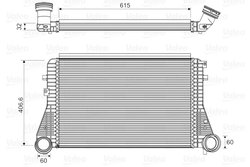 Intercooler Valeo 818795