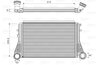 INTERCOOLER VALEO 818795 - Compatibil cu AUDI, SEAT, SKODA, VW, VW (SVW)