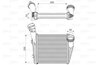 INTERCOOLER VALEO 818814 - Compatibil cu AUDI, PORSCHE, VW