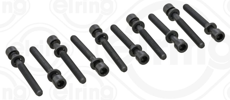 SET SURUBURI CHIULASA ELRING 819.817 - Compatibil cu ARO, AUDI, CHAMONIX, FORD, FORD USA, GURGEL, HONGQI, MIURA, SEAT, TRABANT, 