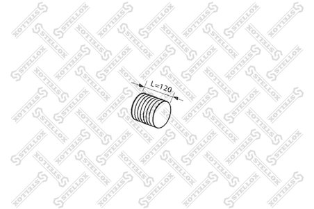 TEAVA FLEXIBILA ESAPAMENT STELLOX 82-01640-SX - Compatibil cu RENAULT TRUCKS, VOLVO