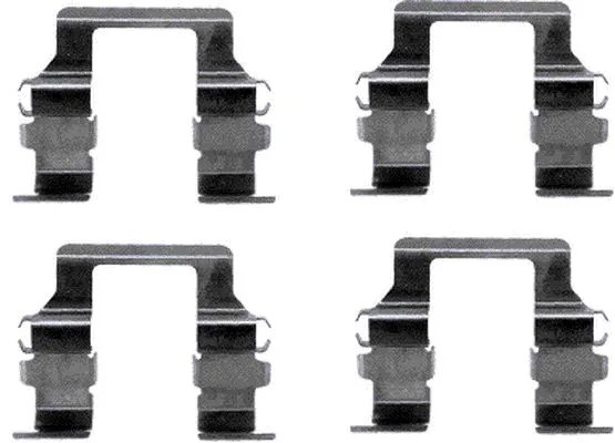 Set accesorii placute frana Textar 82031400