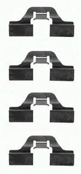 Set accesorii placute frana Textar 82037300