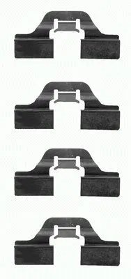 Set accesorii placute frana Textar 82037300