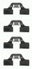 Set accesorii placute frana Textar 82037300