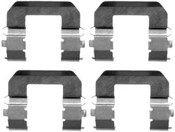 Set accesorii placute frana Textar 82071600