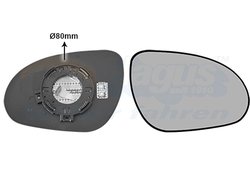 Sticla oglinda, oglinda retrovizoare exterioara Van Wezel 82