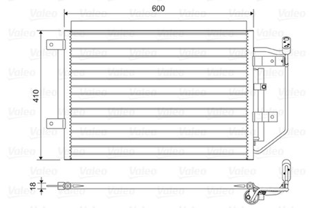 Radiator climatizare Valeo 822556