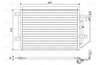 Radiator climatizare Valeo 822556