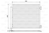 RADIATOR CLIMATIZARE VALEO 822559 - Compatibil cu NISSAN, RENAULT