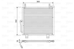 Radiator climatizare Valeo 822591