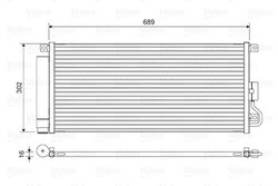 Radiator climatizare Valeo 822592