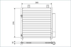 Radiator climatizare Valeo 822600