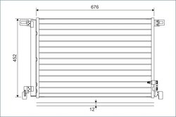 Radiator climatizare Valeo 822609