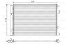 RADIATOR CLIMATIZARE VALEO 822610 - Compatibil cu HYUNDAI, KIA