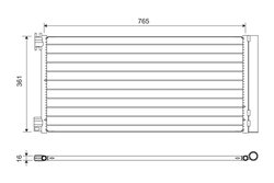 Radiator climatizare Valeo 822637