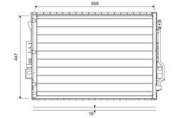 Radiator climatizare Valeo 822643