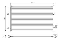 Radiator climatizare Valeo 822647