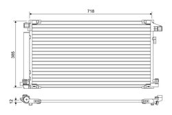 Radiator climatizare Valeo 822658